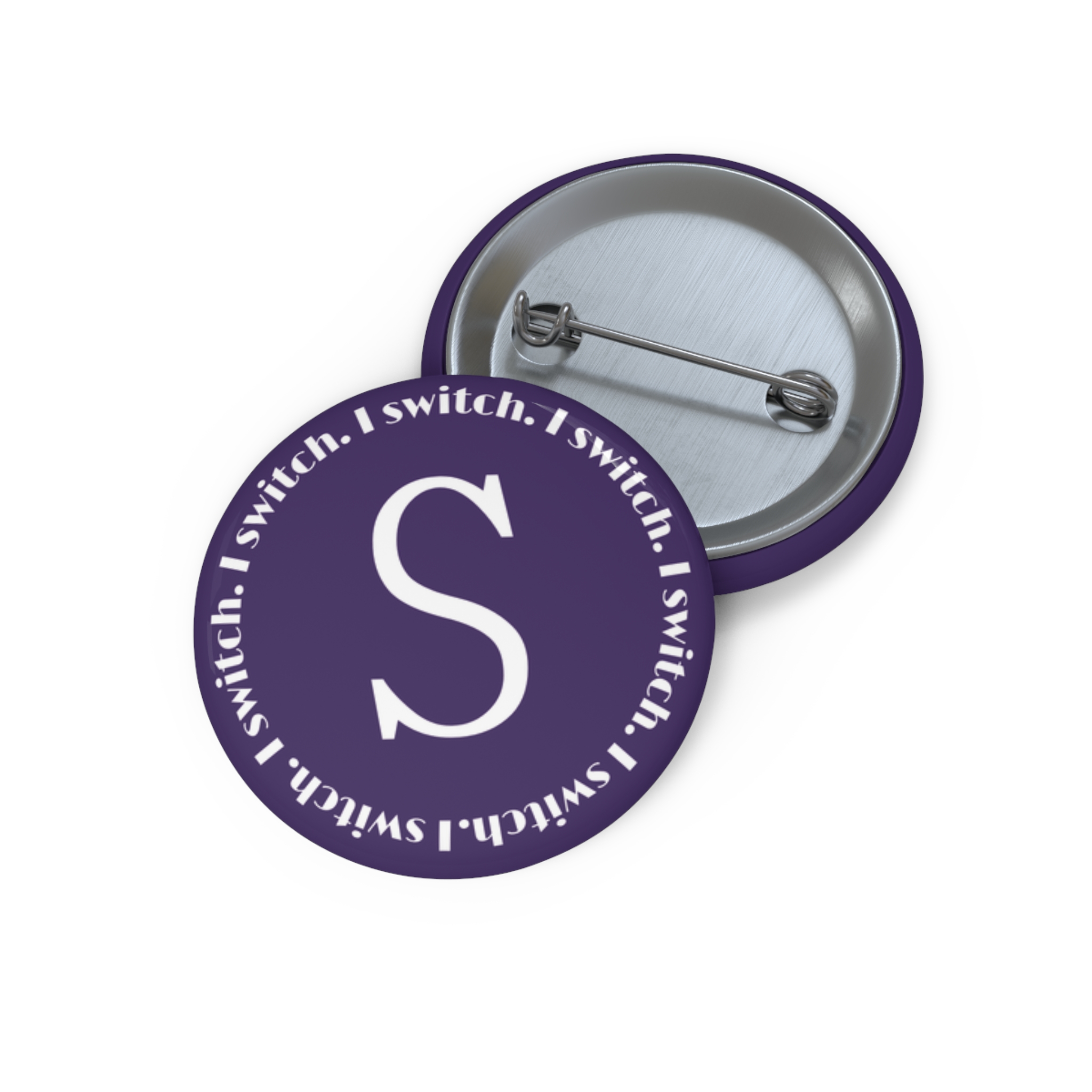Dance Role Pin Button | Switch | Lindy Hop, West Coast Swing, Argentine Tango, Salsa, Bachata, Fusion
